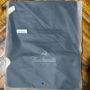Tracksmith Navy Canvas cleats Bag